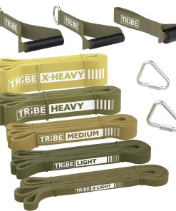 Bandas de Resistencia Largas para Hombres y -Verde