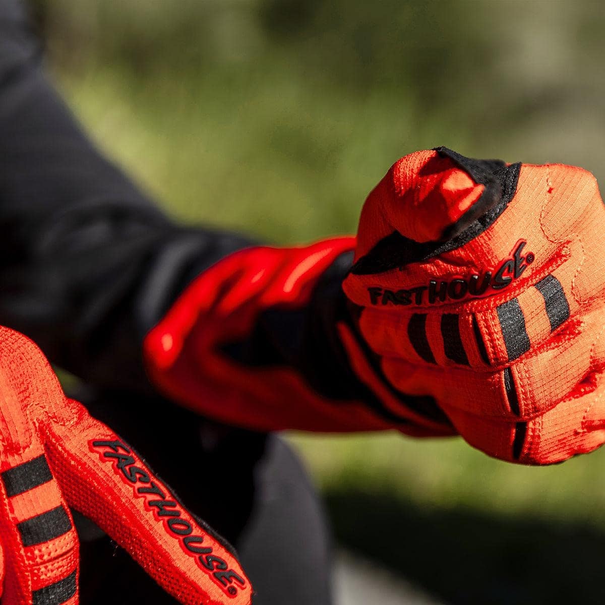 Guante de Moto FASTHOUSE Blaster Rush (Rojo, Mediano) - Imagen 7