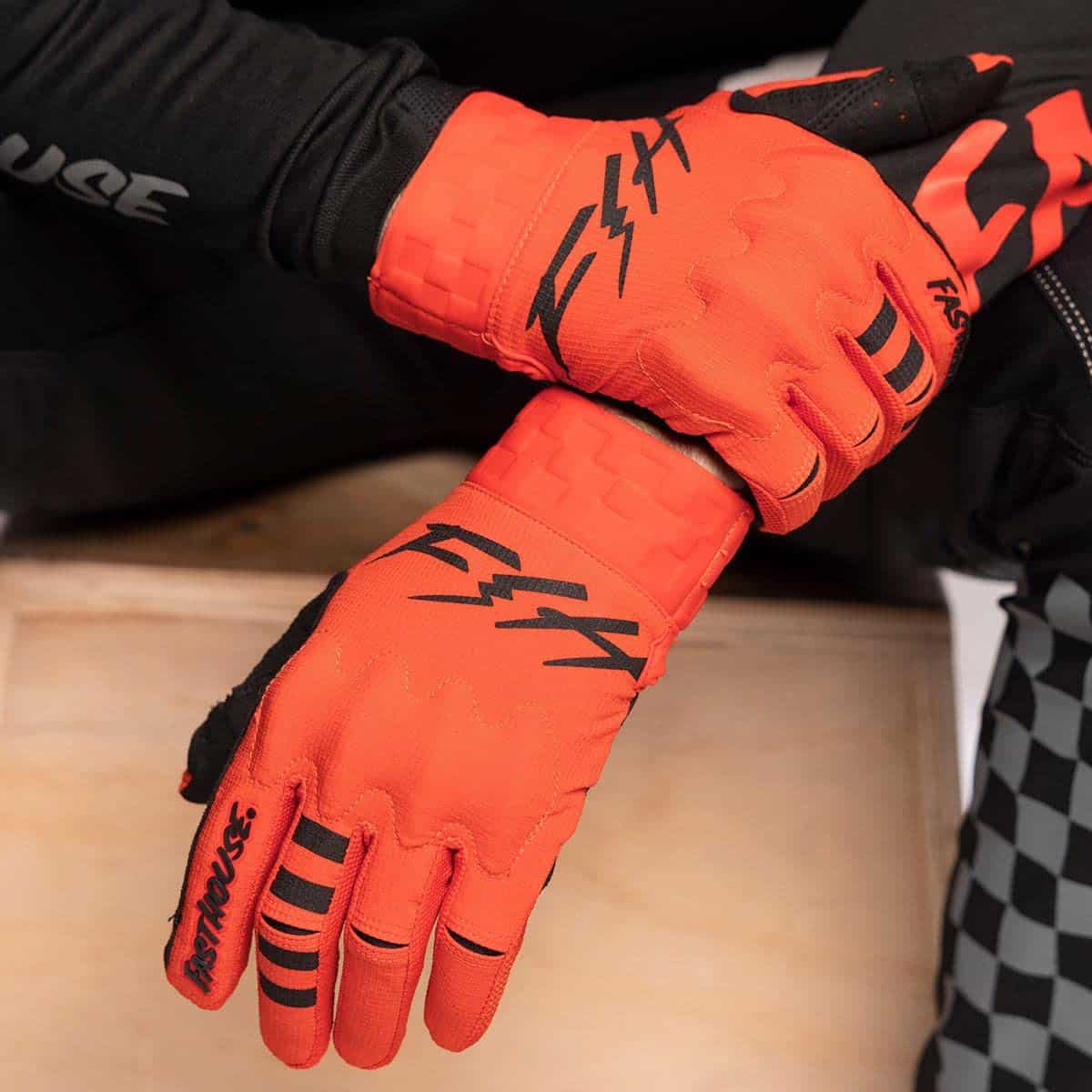 Guante de Moto FASTHOUSE Blaster Rush (Rojo, Mediano) - Imagen 6