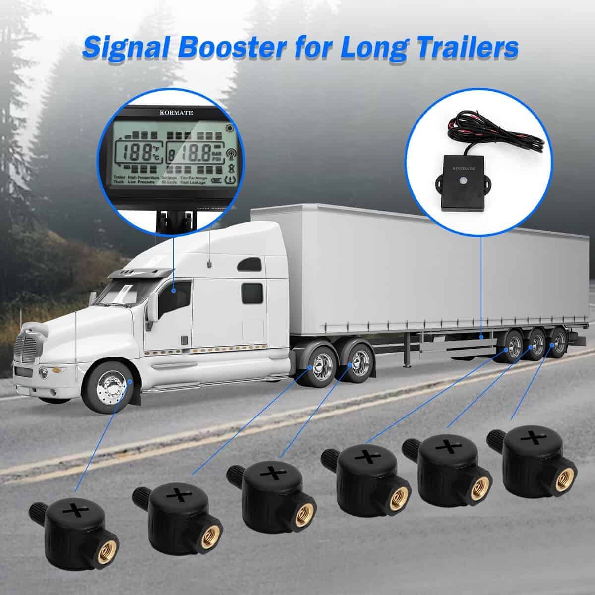 Kormate TPMS, Sistema de Monitoreo de Presión de - Imagen 4