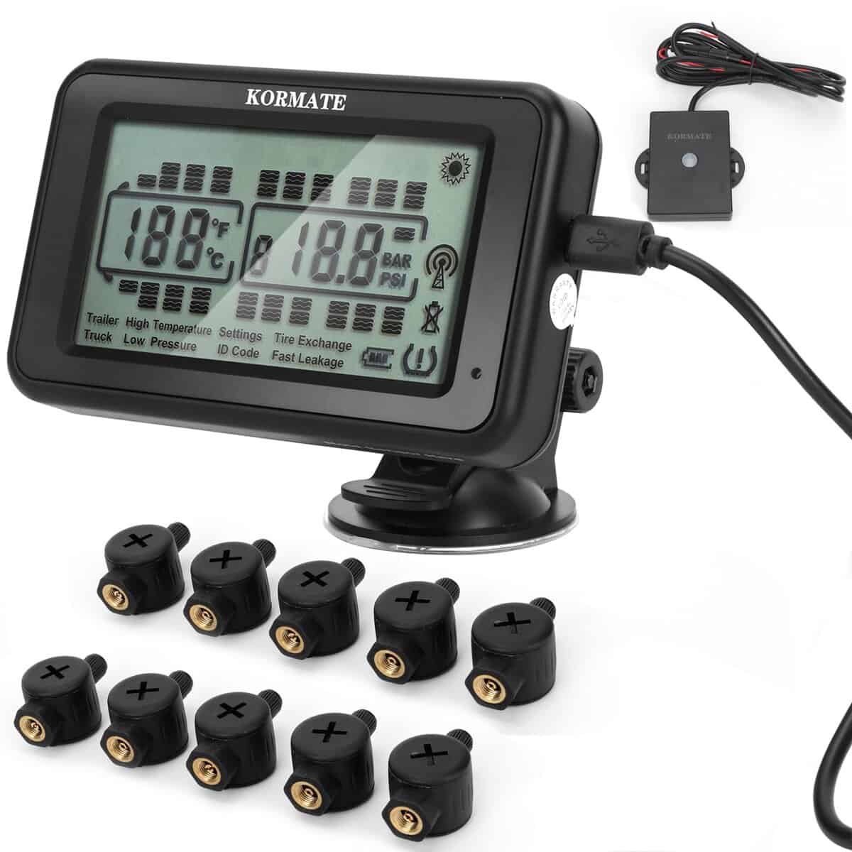 Kormate TPMS, Sistema de Monitoreo de Presión de