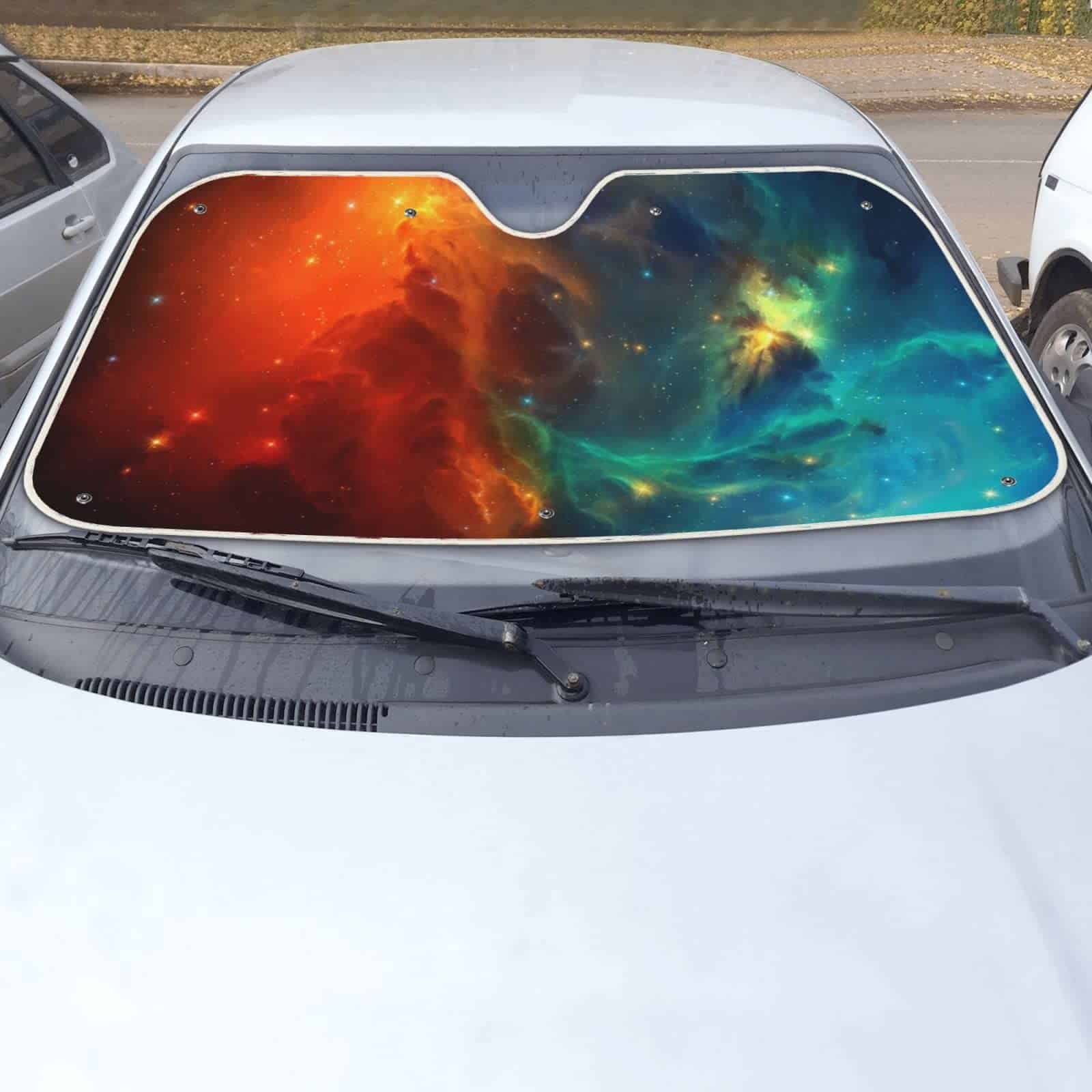 Parabrisas de Coche con Diseño de Cielo Estrellado Parasol - Imagen 5