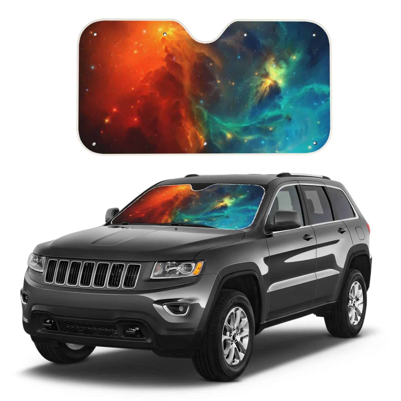 Parabrisas de Coche con Diseño de Cielo Estrellado Parasol - Imagen 4