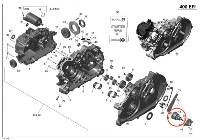 Engranaje de arranque Bendix compatible con Can-Am - Imagen 10