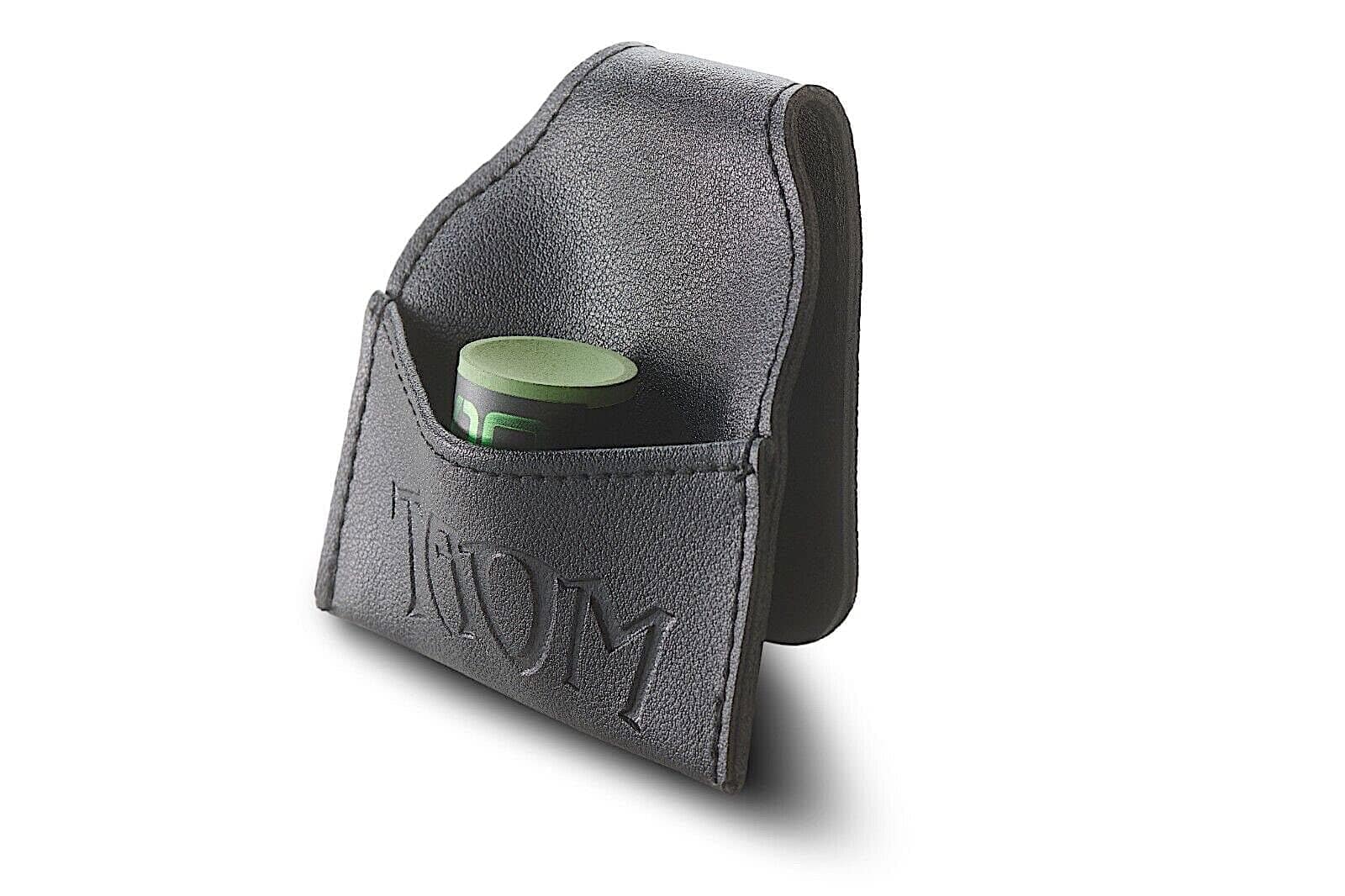 Bolso de Tiza para Taco Taom TMCH Negro de Cuero