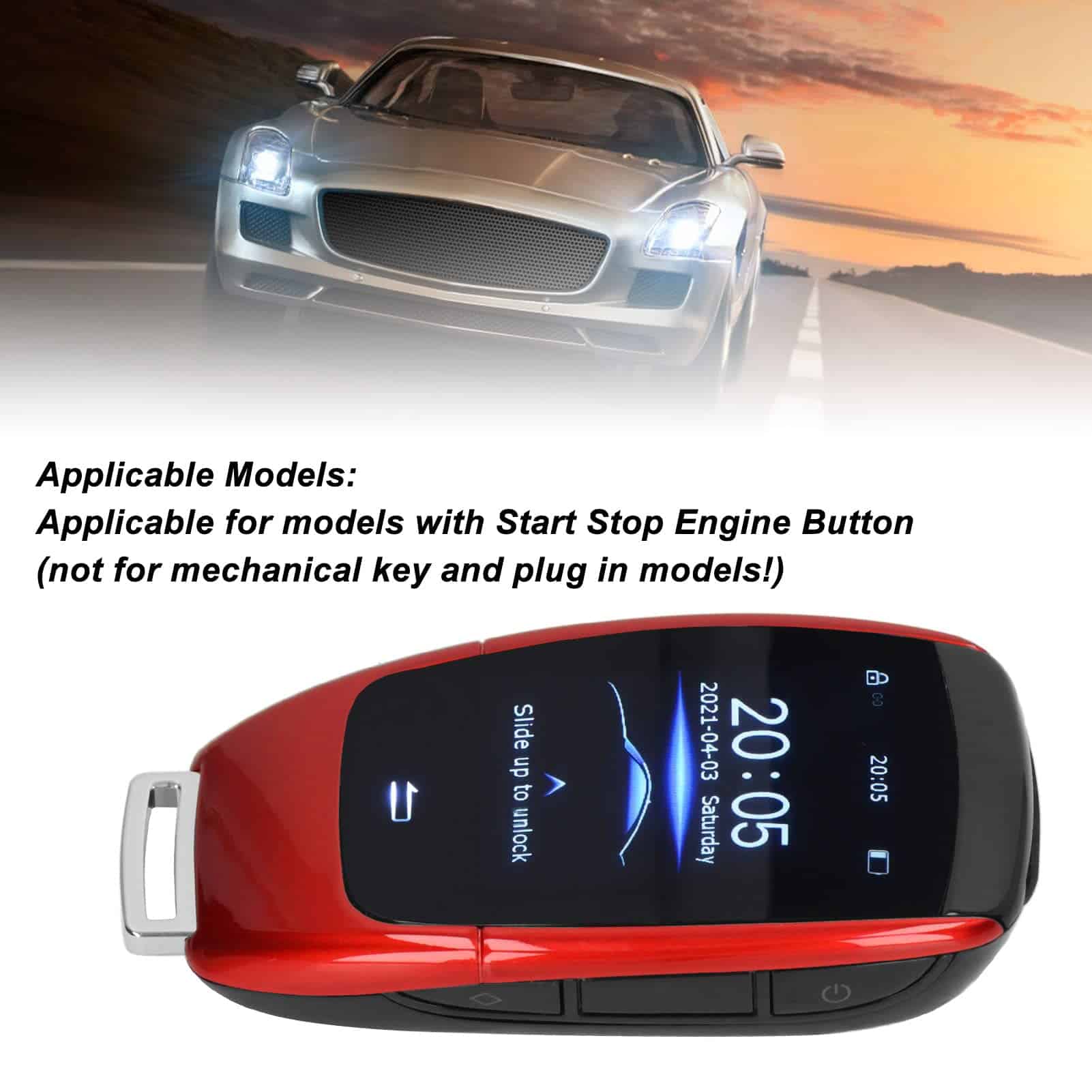 Llave Inteligente con Pantalla LCD Entrada Sin Llave - Imagen 4