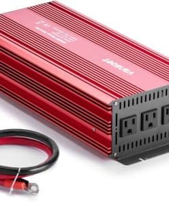 Inversor de Corriente Vansoet 3000 Watts, 12V DC a 120V AC,