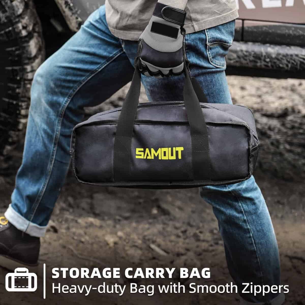 Cuerda de Recuperación Cinética SAMOUT (48000 lbs 1 pulgada - Imagen 6