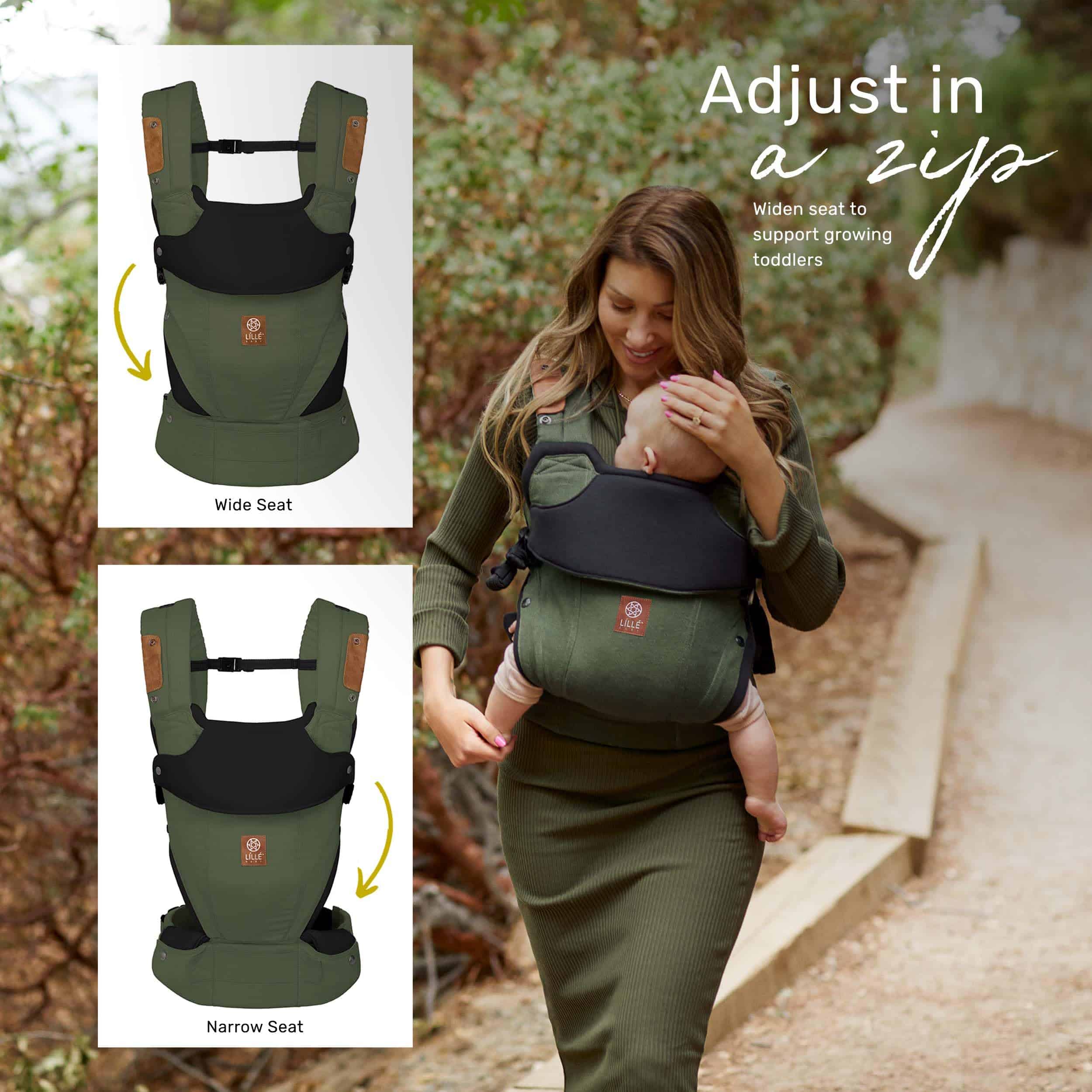 Portabebés ergonómico Lillebaby Elevate 6 en 1 para bebés - Imagen 5