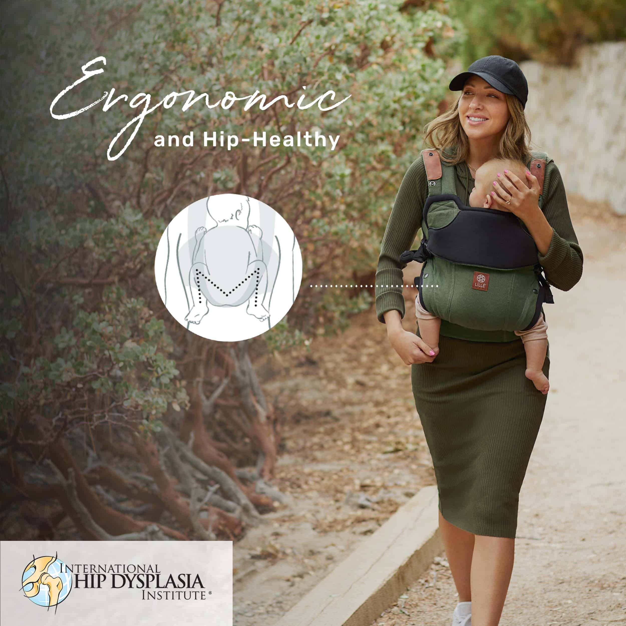 Portabebés ergonómico Lillebaby Elevate 6 en 1 para bebés - Imagen 3
