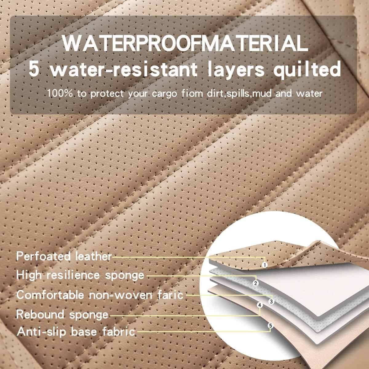 Cubiertas de Asiento de Coche de Cuero de Cobertura - Imagen 7