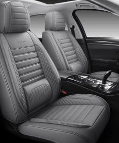 Juego completo de fundas de asiento de coche de cuero