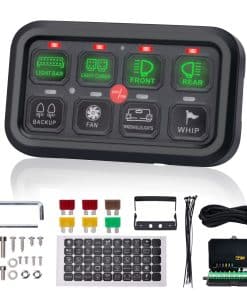 Panel de interruptores YCHOW-TECH de 8 posiciones - Sistema