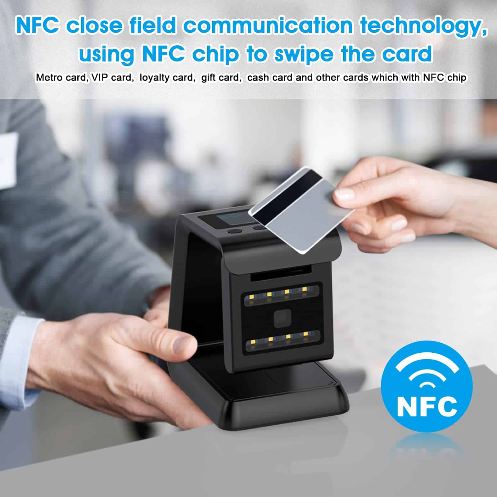 Escáner de Código de Barras Inalámbrico para Escritorio - Imagen 4