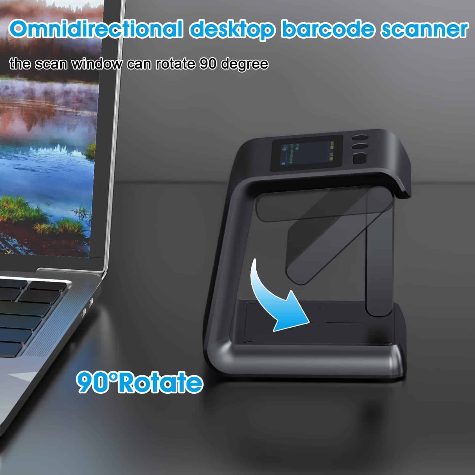 Escáner de Código de Barras Inalámbrico para Escritorio - Imagen 3