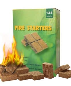 KAMaster 144 Pack Fire Starter Cubes - Encendedores de