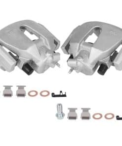 Pinzas de freno delanteras izquierda y derecha con soporte