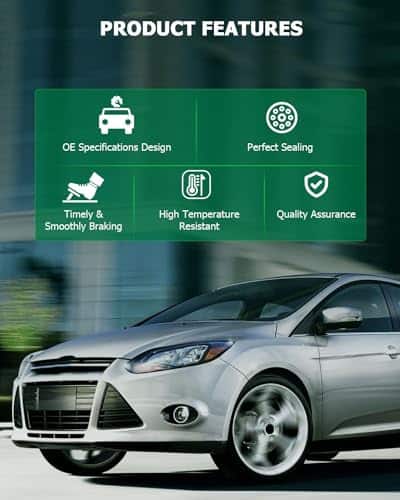 Caliper de Freno Trasero Izquierdo SCITOO Con Soporte - Imagen 8