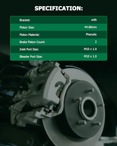 Caliper de Freno Trasero Izquierdo SCITOO Con Soporte - Imagen 3