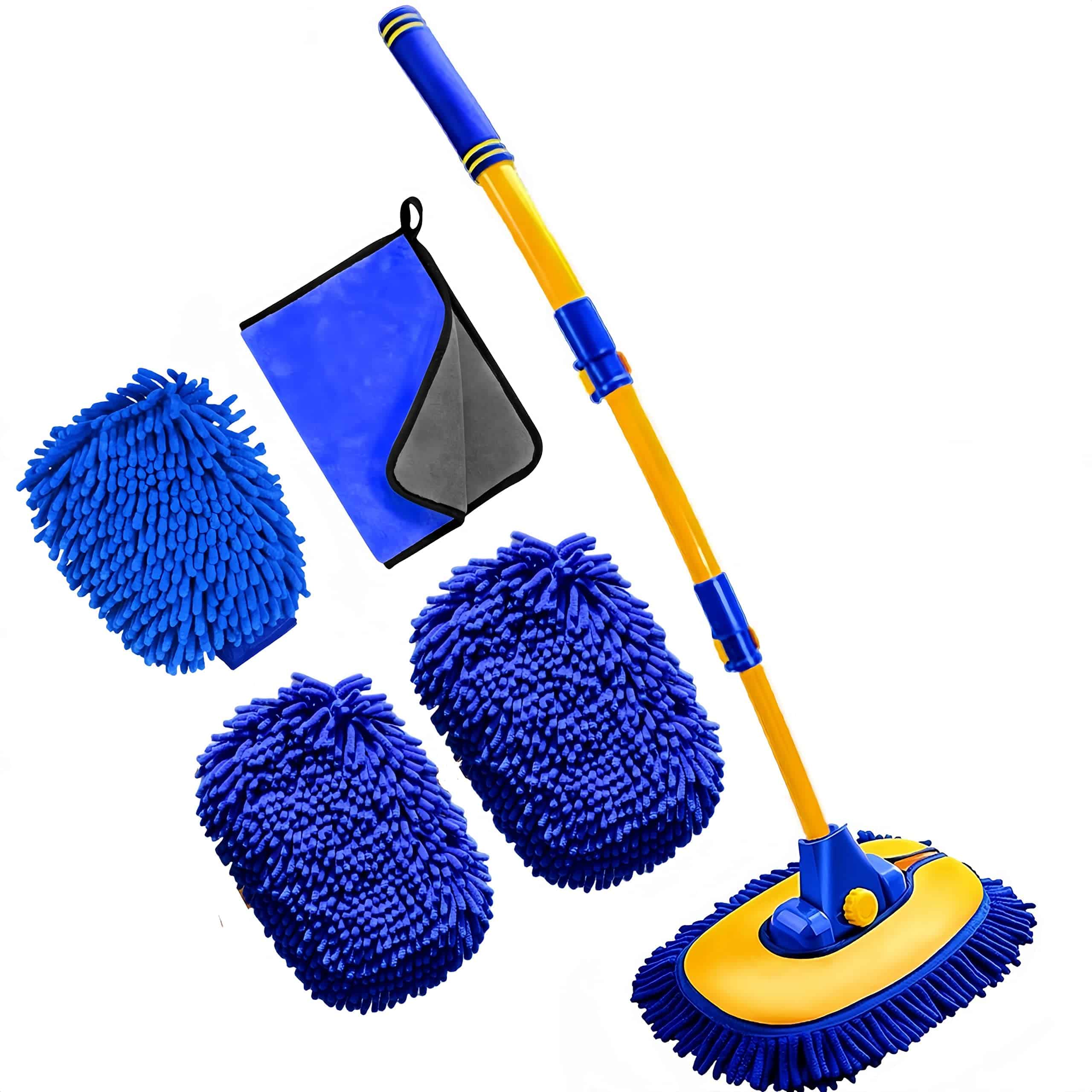 MVEQRRN Upgrade Cepillo de Lavado de Coches con Mango