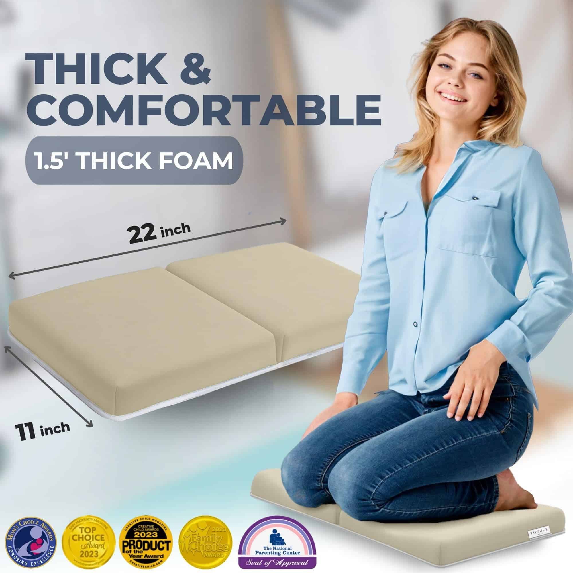 Juego de Rodillera y Apoya Codos para Baño de Bebé Toodly - - Imagen 3