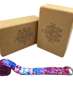 Bloque de Yoga de Corcho Aozora Sostenible y Ecológico 2