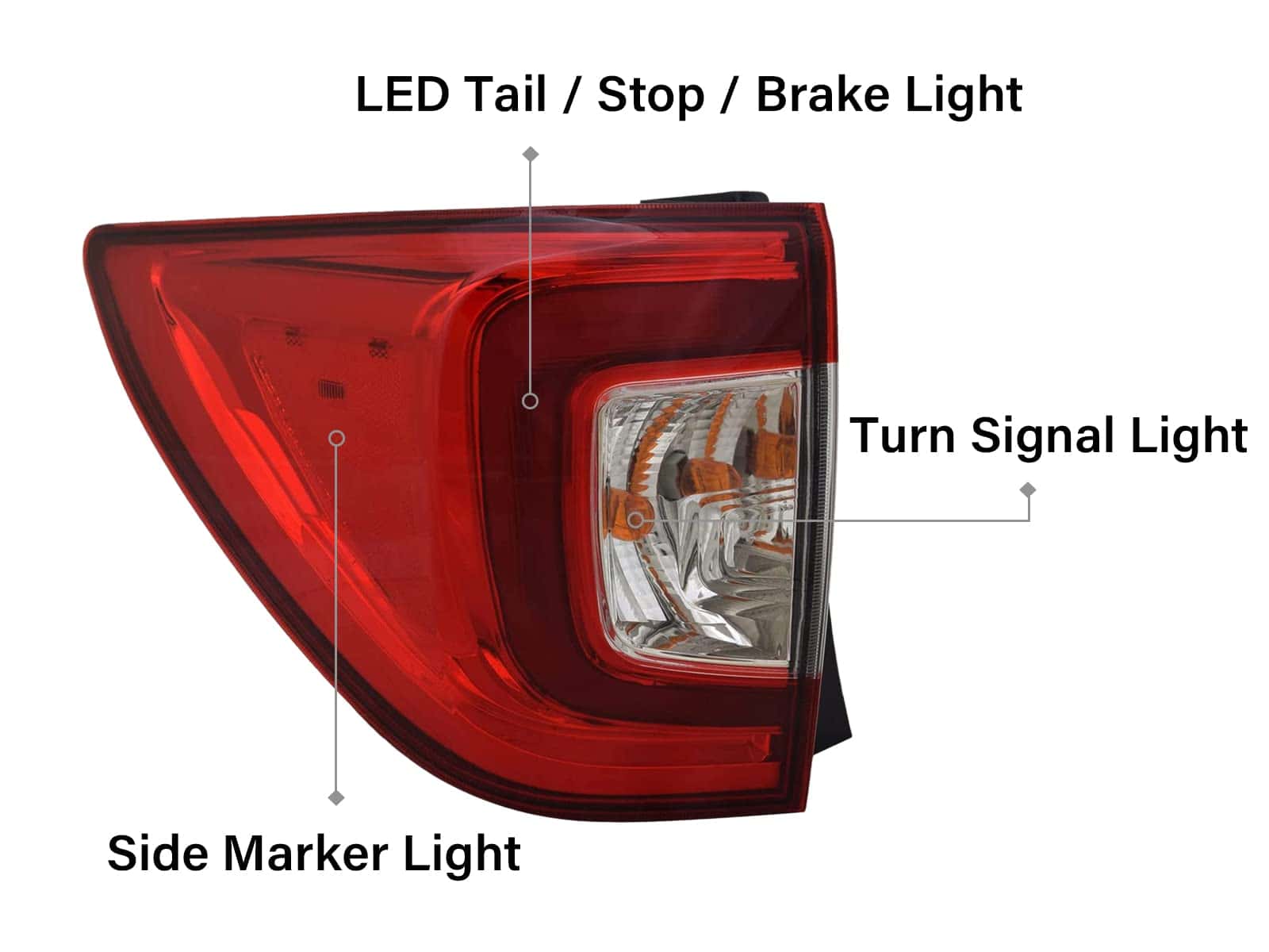 Auto Parts Avenue APA Reemplazo para Luz Trasera Exterior - Imagen 4