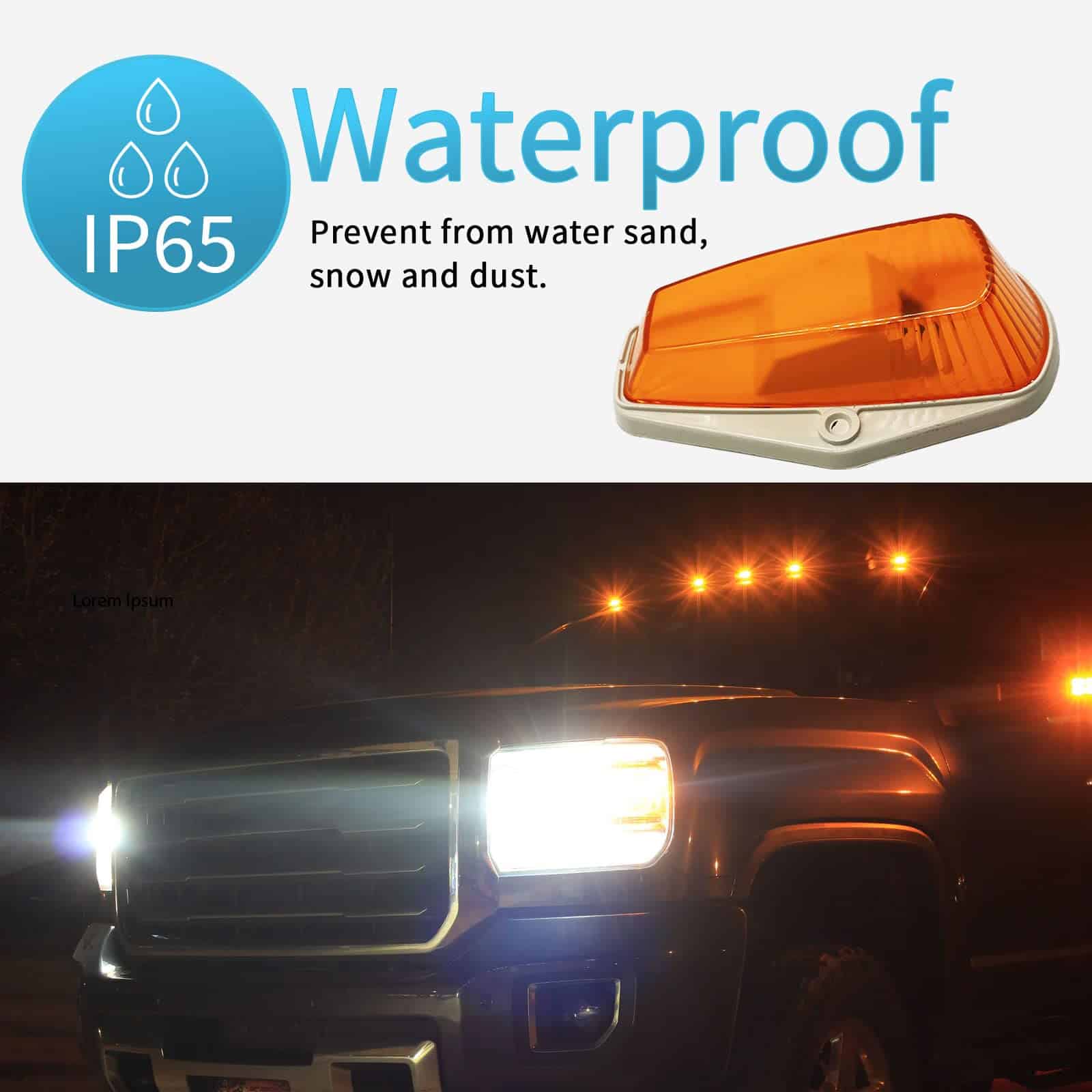 5PCS Luces de Cabina Compatibles con Camionetas Ford F-150 - Imagen 5