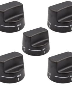 Perilla de rango de quemador HA'S PARTS PA010034 (Negro)