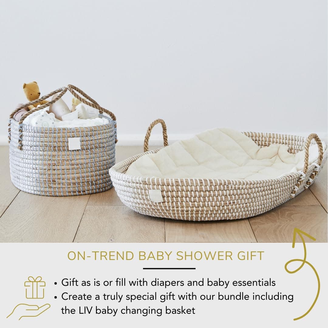 Organizador de Pañales para Bebé BASK Premium en Color Azul - Imagen 6