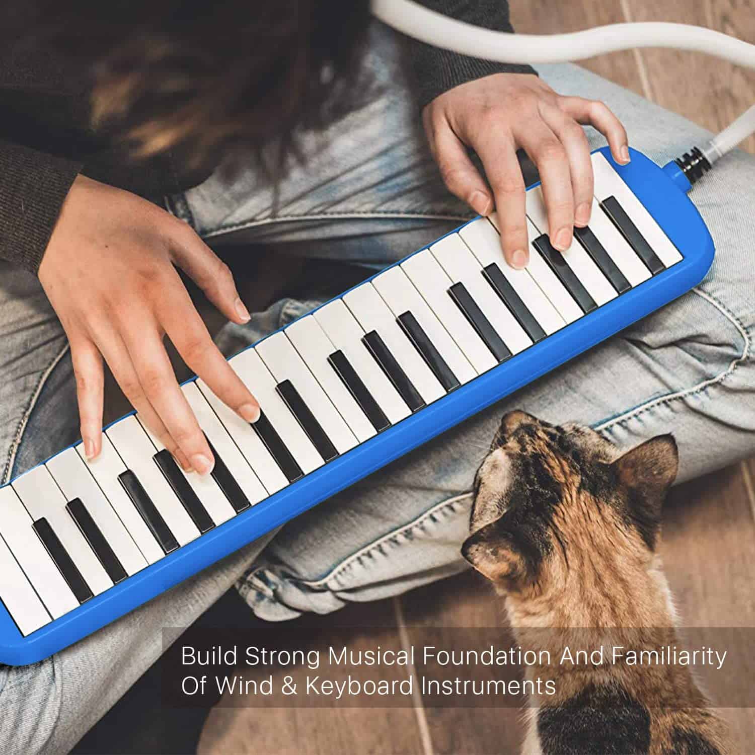 Melódica Flexzion de 37 Teclas para Adultos - Instrumento - Imagen 7