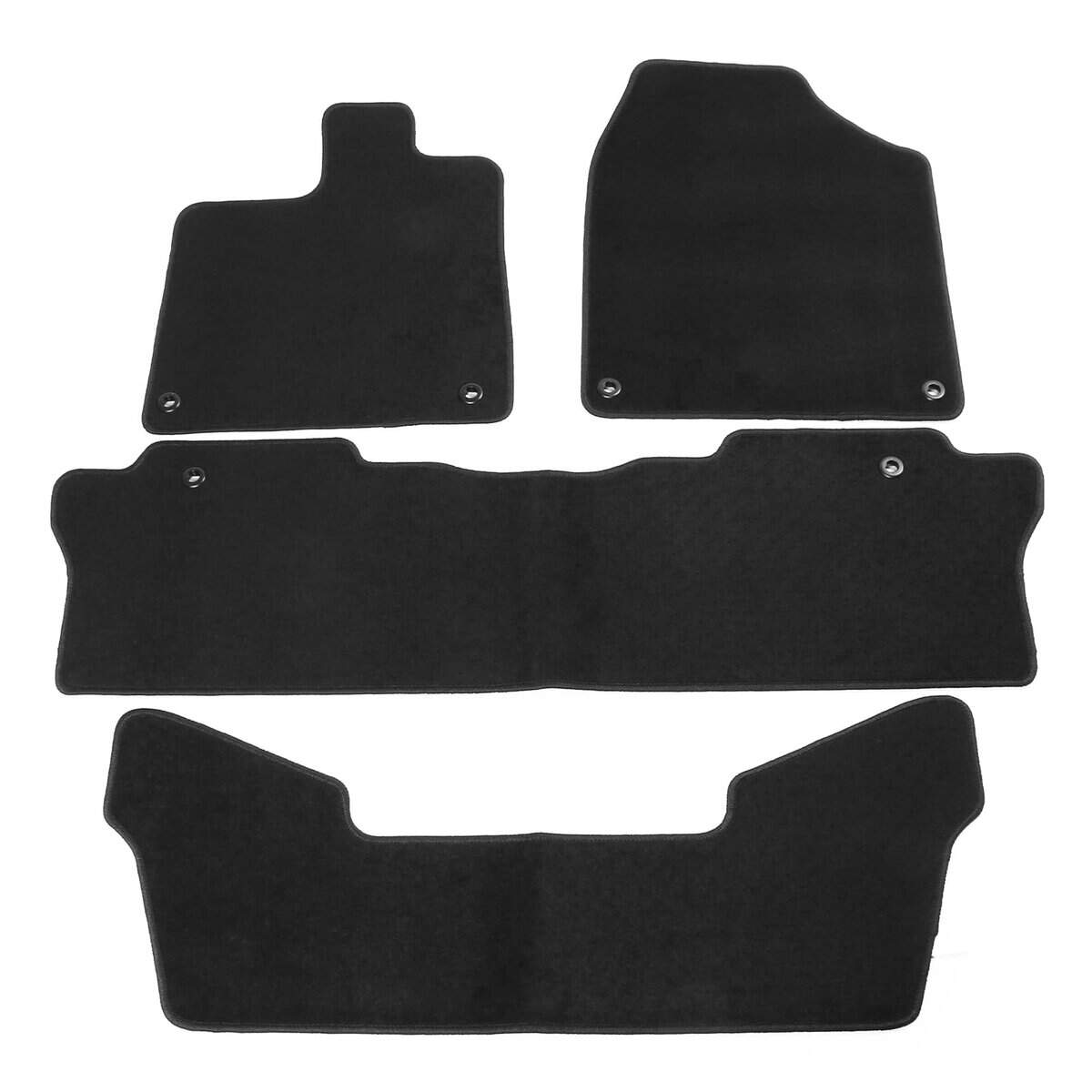 Tapetes para autos compatibles con Honda Pilot 2016-2022,