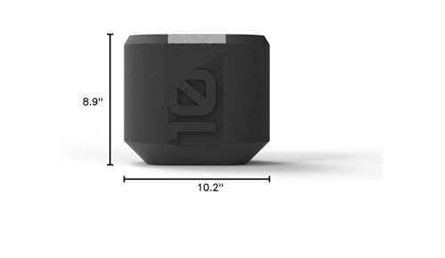 Mancuerna Híbrida Tribe WOD Dark Elf de 10 lb para Cross - Imagen 9