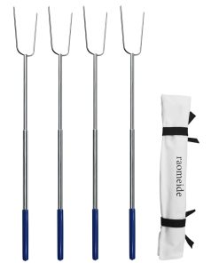 Palillos para Asar Salchichas RAOMEIDE 32" Resistente para