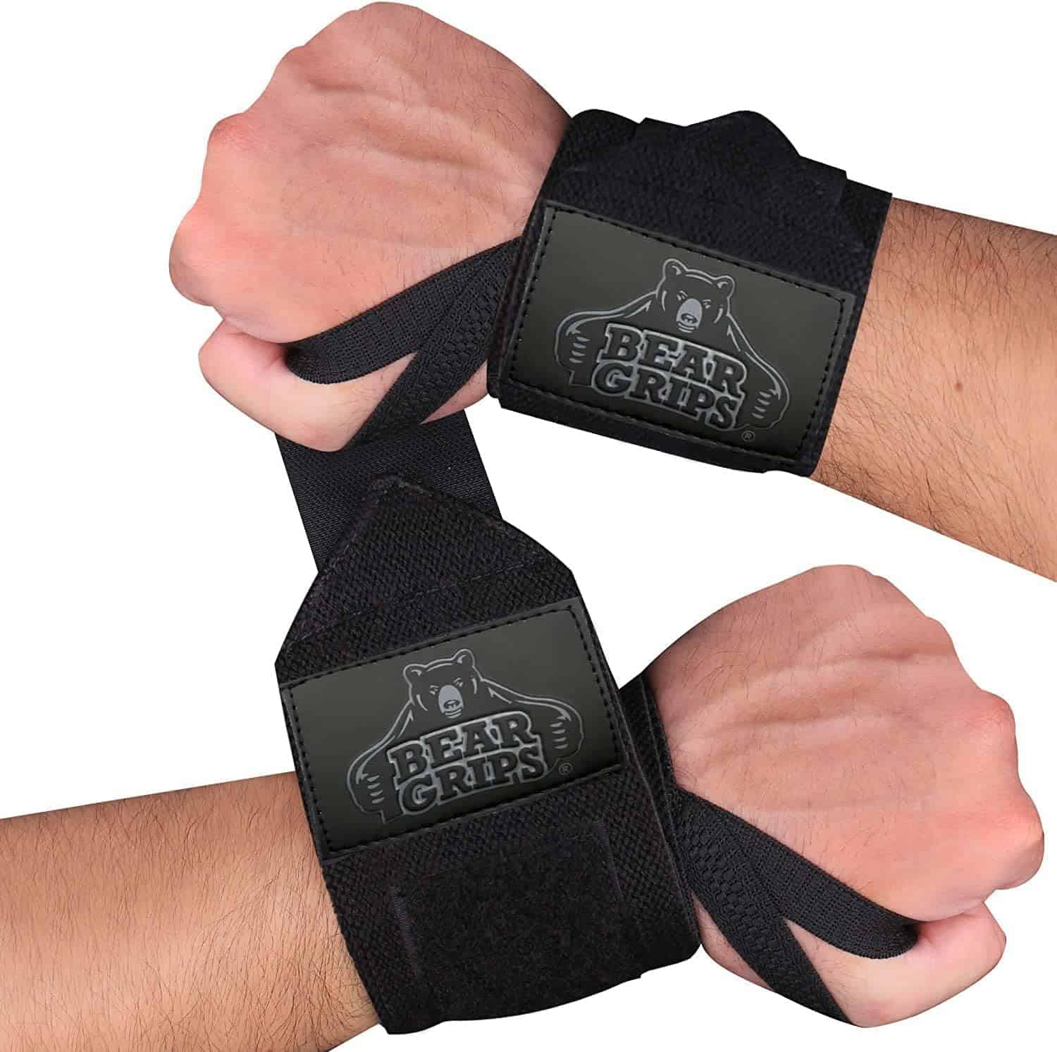 Bear Grips Wrist Wraps para Levantamiento de Pesas |