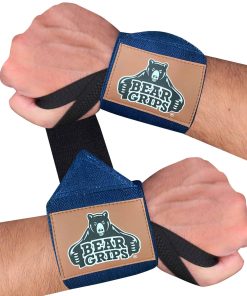 Bear Grips Wrist Wraps for Weightlifting | -Navy