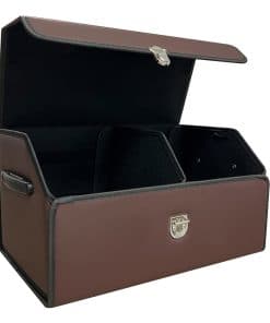 Organizador de maletero para coche con tapa, organizador de