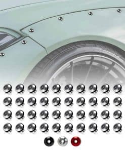 Kit de 48 piezas de arandelas cónicas de aluminio anodizado