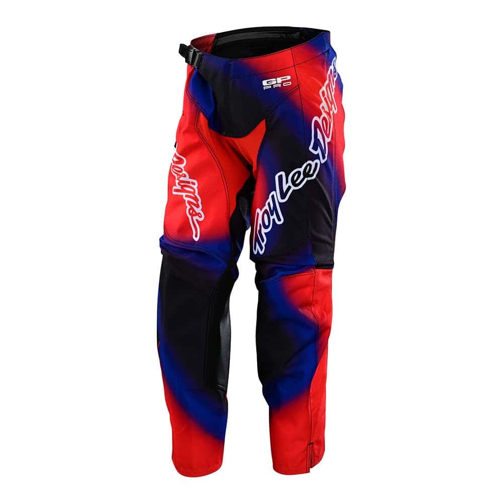 Pantalón Troy Lee Designs Youth GP Pro, Negro/Rojo, Talla 20