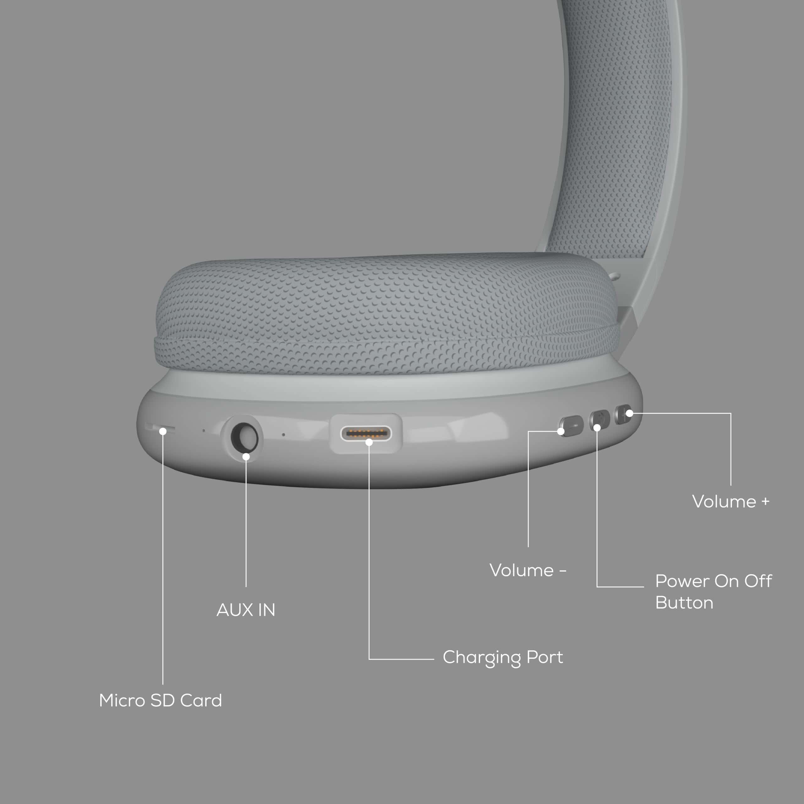 Audífonos Inalámbricos Over Ear Gabba Goods con Micrófono - - Imagen 8