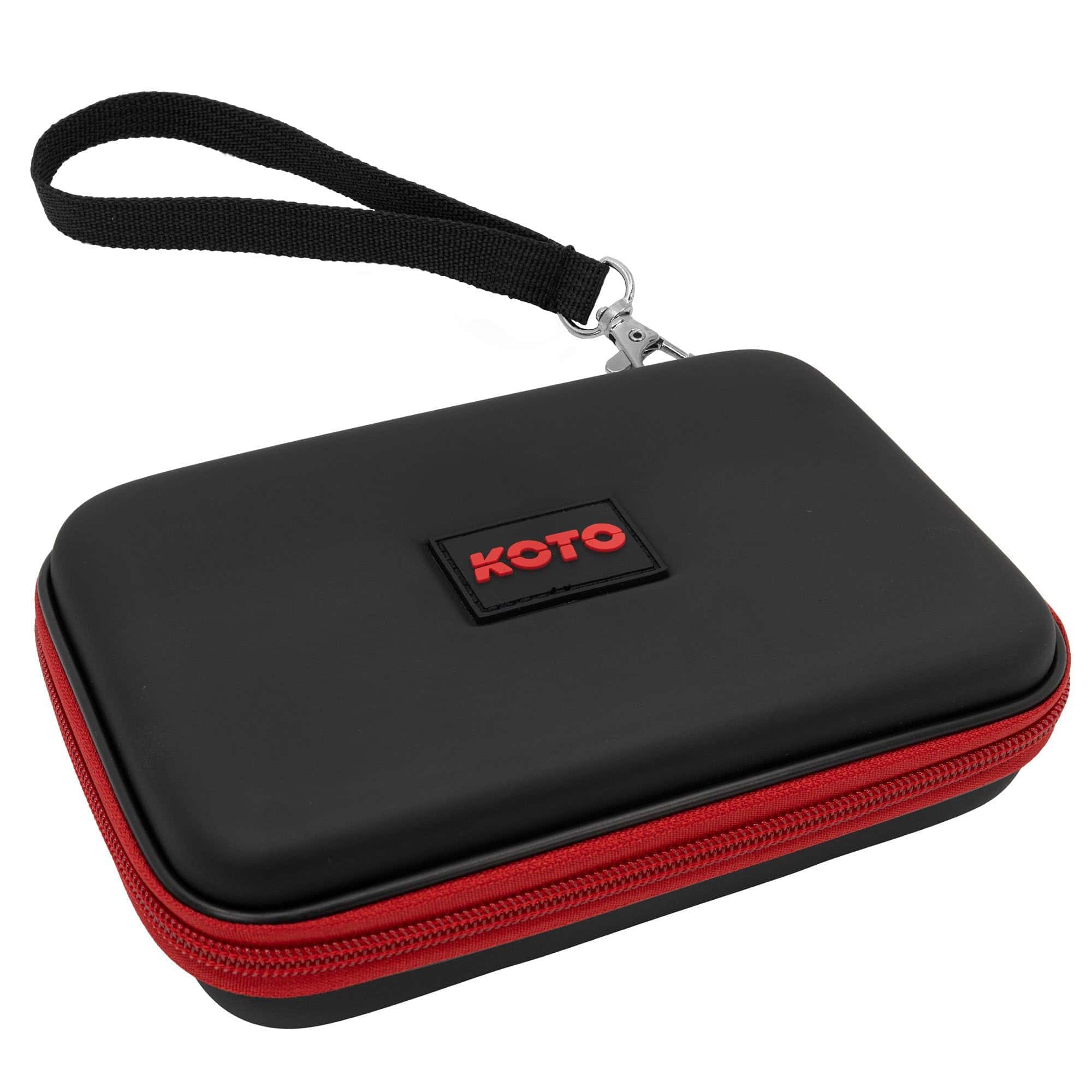 Estuche de Dardos KOTO Dart Wallet Eva Mediano Rojo con