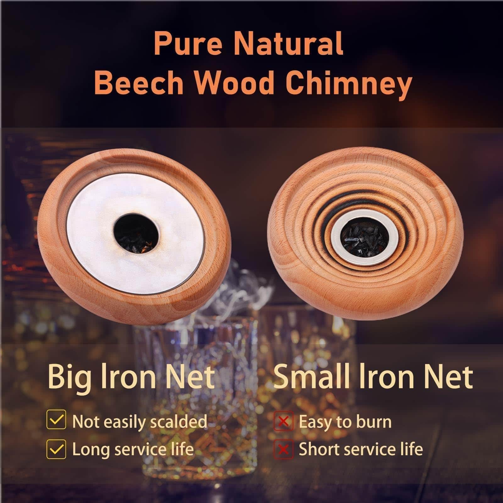 Kit de Ahumador para Cócteles KPALAG con Antorcha - 4 - Imagen 3