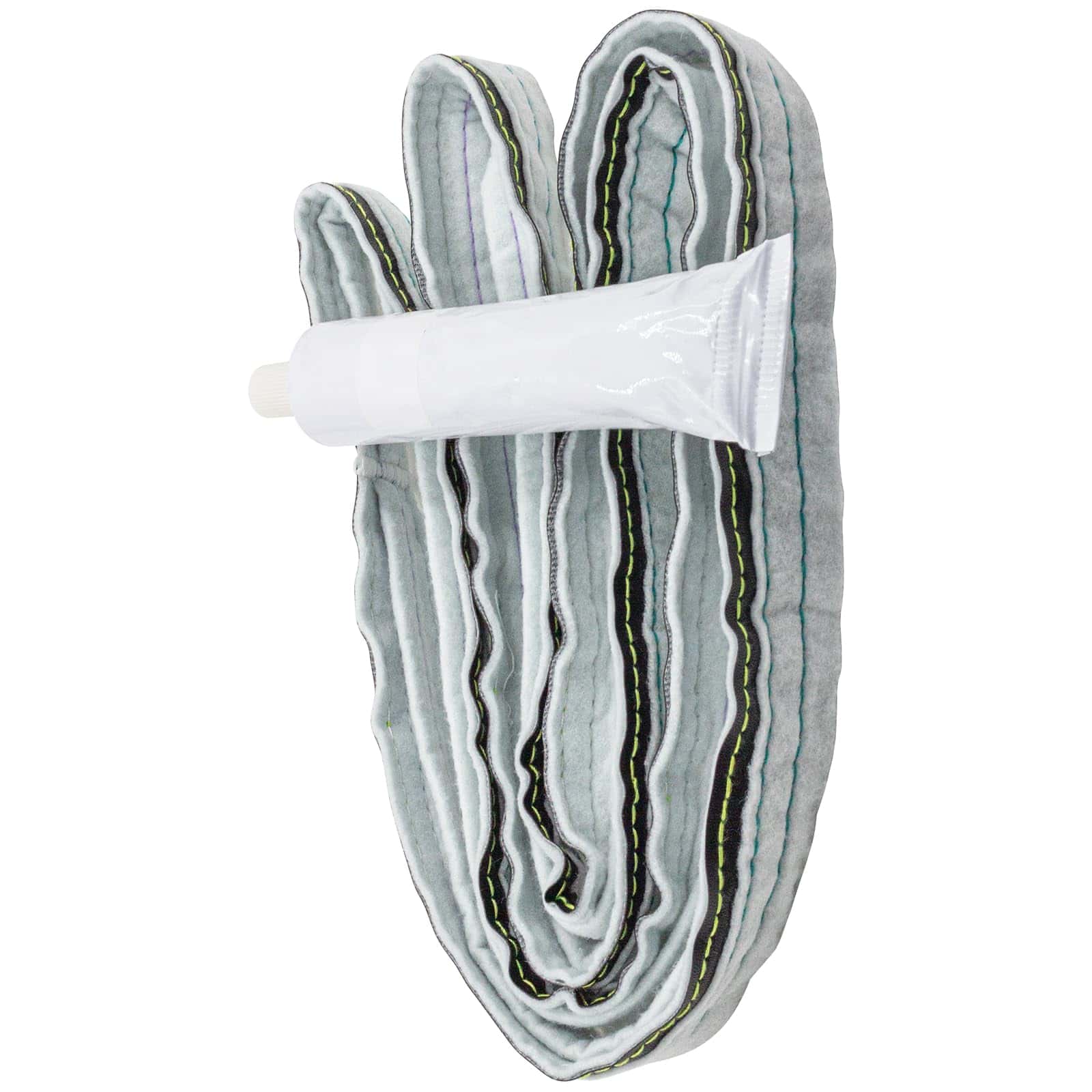 Sello de fieltro trasero mejorado W10612022 para secadora -