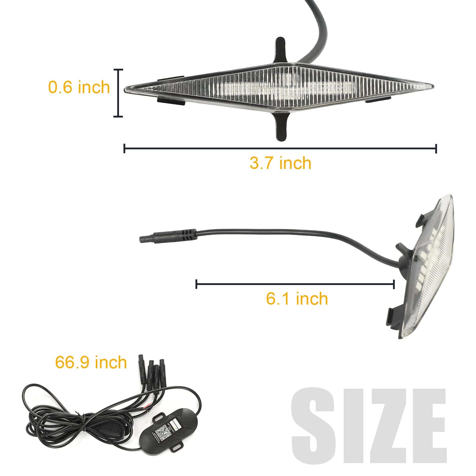 Luces RGB Raptor ROCCS para parrilla delantera 2014-2019 - Imagen 7