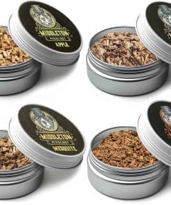 Paquete de 4 chips de madera SmokeTop - Chips de fumador