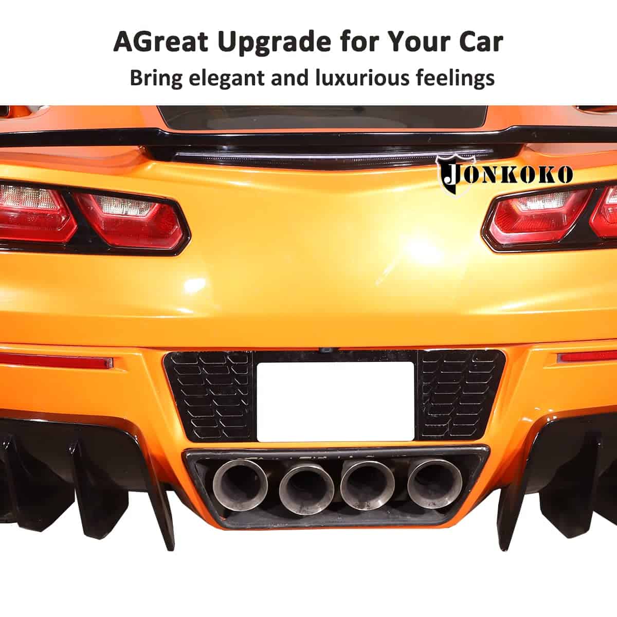 Marco de matrícula trasera de aleación de aluminio negro - Imagen 6