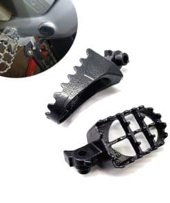 Pedales CNC para reposapiés de KLR650 Accesorios para