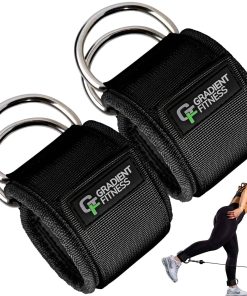 Correas de Tobillo Gradient Fitness (Paquete de -Negro