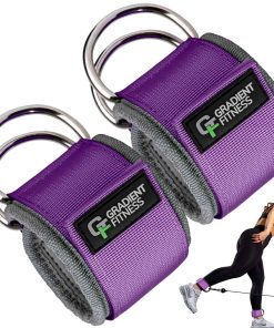 Correas de Tobillo Gradient Fitness (Paquete de -Morado