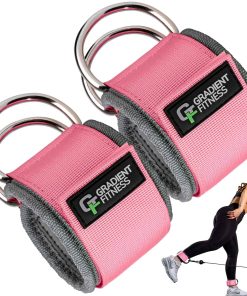 Correas de Tobillo Gradient Fitness (Paquete de -Rosa
